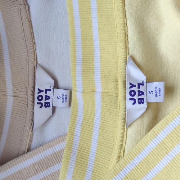 Bundle (2) JoyLab Terry Cloth Cardigans Size S - Picture 6 of 10